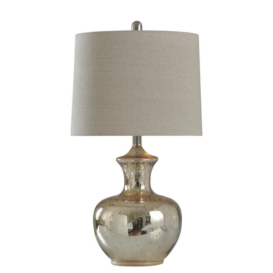 Stylecraft Home Collection Stylecraft Glass Night Light Table Lamp