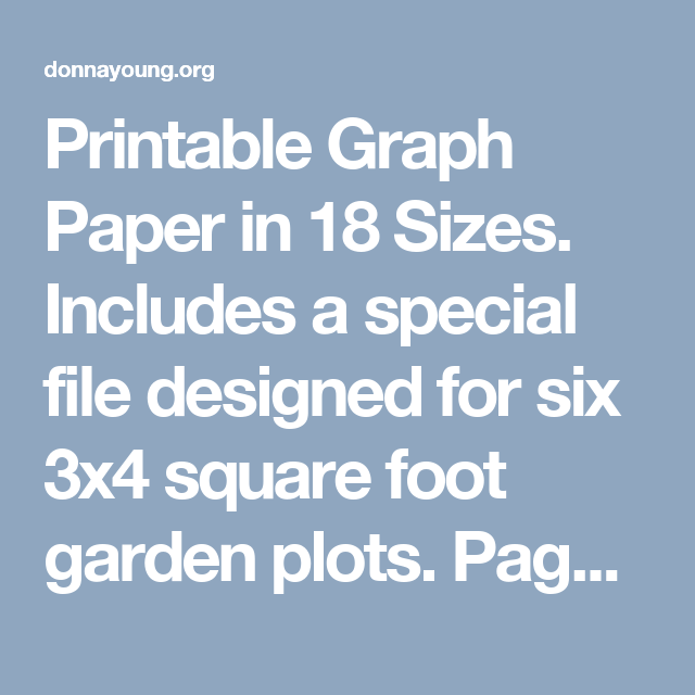 donnayoung org graph paper