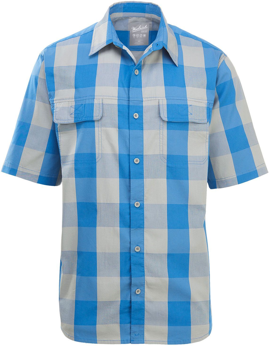 Woolrich Mens Keep It Moving Short Sleeve Modern Fit Shirt