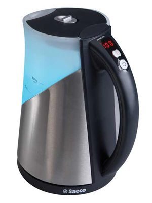 No Stove Microwave Problem Brew Up Tea Or Hot Chocolate In Brew Up Tea Or Hot Chocolate In This Color Changing Saeco Electric Kettle Lightup Kitchengadgets