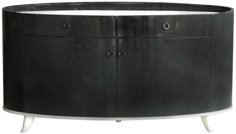 Anna Grey Walnut Large Sideboard - CFS Furniture UK Gloss Sideboard, Large Sideboard, 6 Drawer Chest, Chest Of Drawers, Walnut Stools, Varnish Remover, Simple Website, Grey Trim, Furniture Assembly