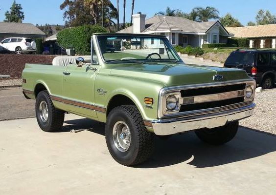 1970 Chevrolet K5 Blazer 4x4 Dream Garage 67 72 Chevy Truck 70 Chevrolet K5 Blazer Kick