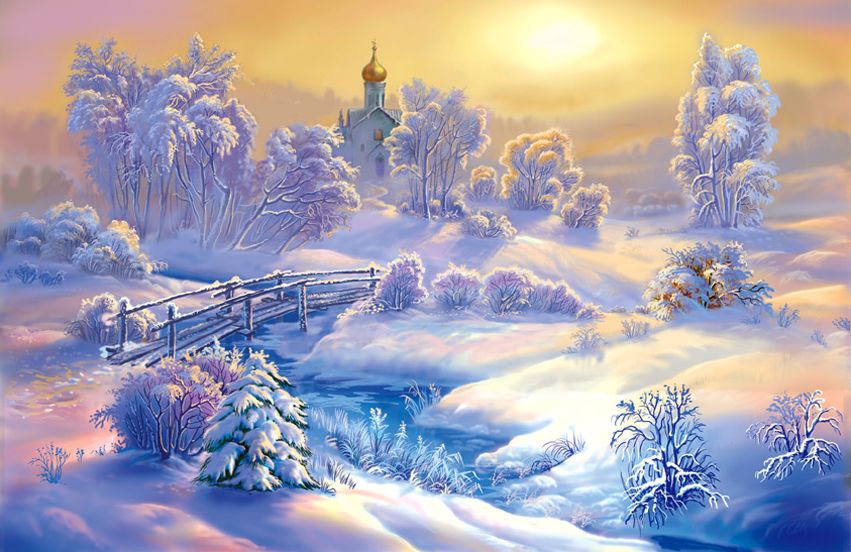 Открытки про зиму