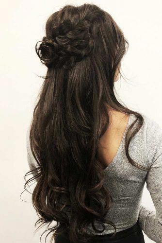 Try 38 Half Up Half Down Prom Hairstyles | LoveHai Try 38 Half Up Half Down Prom Hairstyles | LoveHai