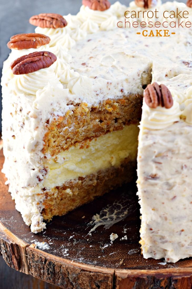 this carrot cake cheesecake