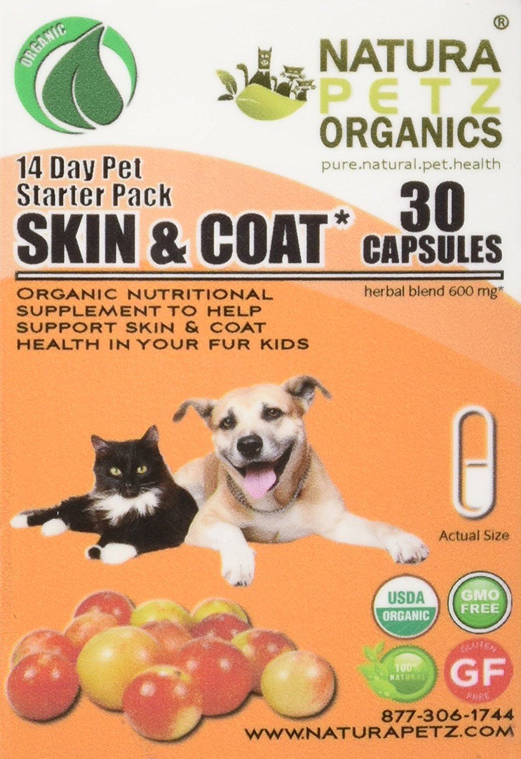 Natura Petz Organics Skin And Coat Starter Pack For Dogs And Cats More Info Could Be Found At The Image Url This Is An Affil Cat Health Cat Fleas Dog Cat