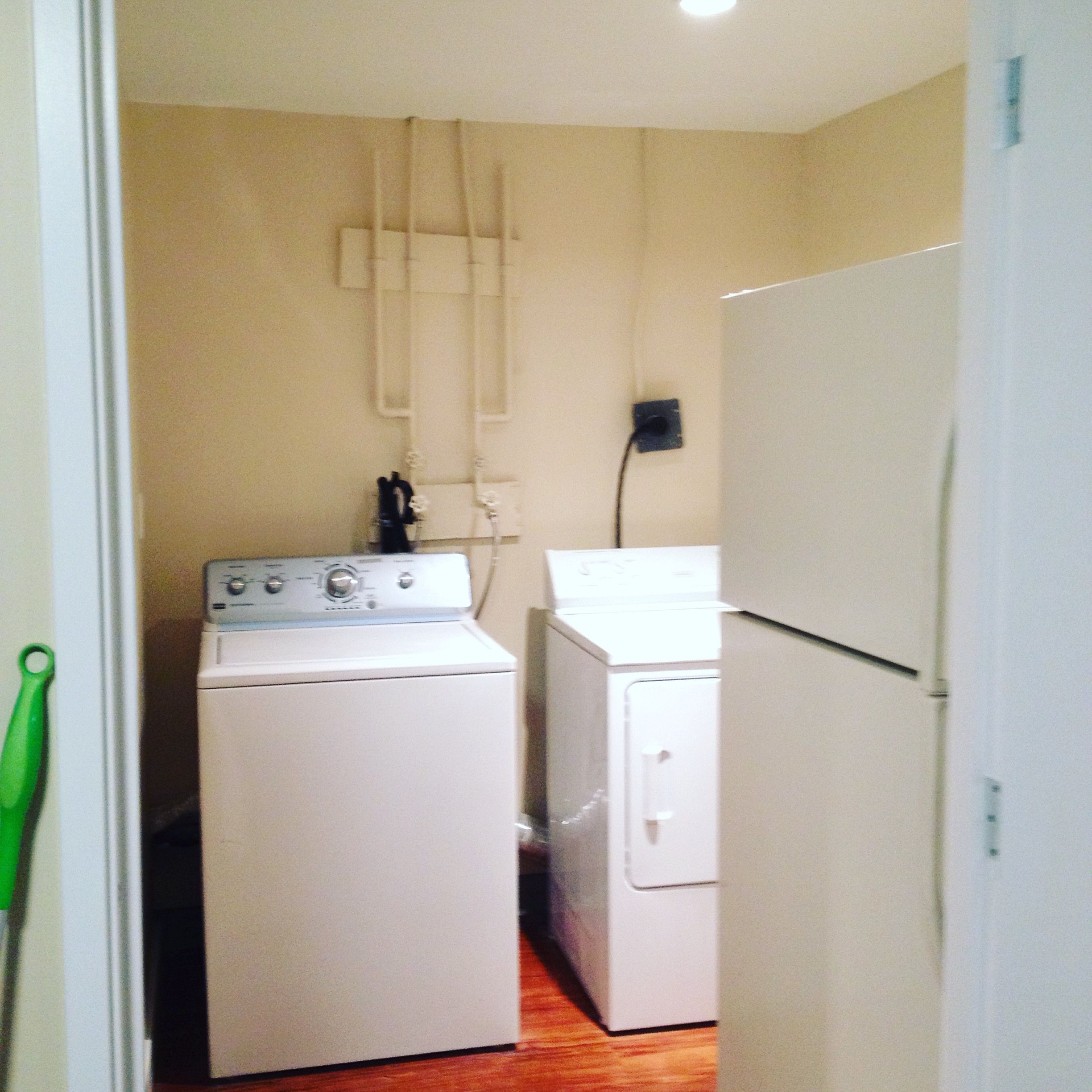 Laundry Room With New Pot Lights In Both Rooms Laundry Room With New Pot Lights In Both Rooms