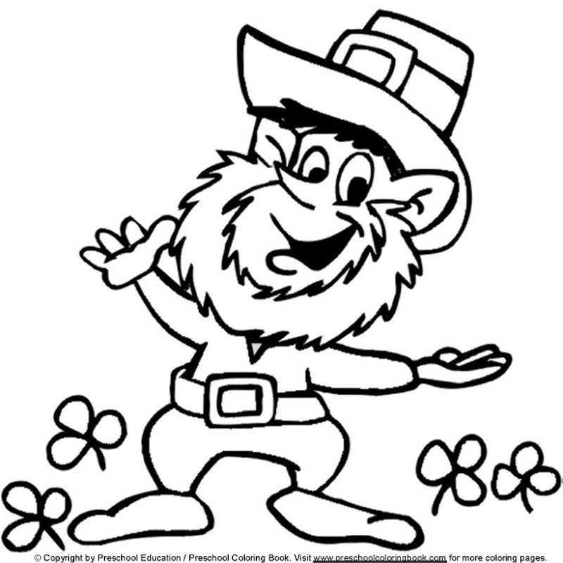 Leprechaun Coloring Pages Pdf Free Coloring Sheets
