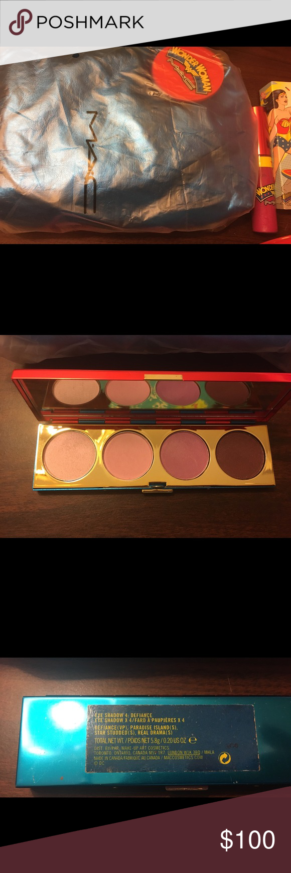 LE Wonder Woman An Eye for Justice Shadow Palette LIMITED