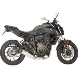 Shark Dsx-7 Endschalldämpfer Edelstahl gebürstet mit Carbon-Endkappe Yamaha Mt-07 Tracer 700 Gt