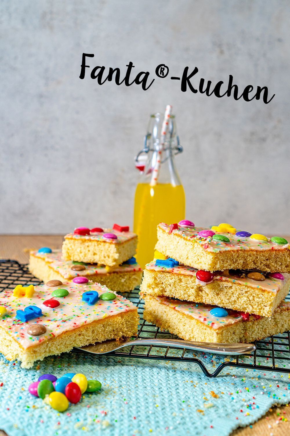 #kuchen Fanta-Kuchen vom Blech der Kuchen-Klassiker in ...