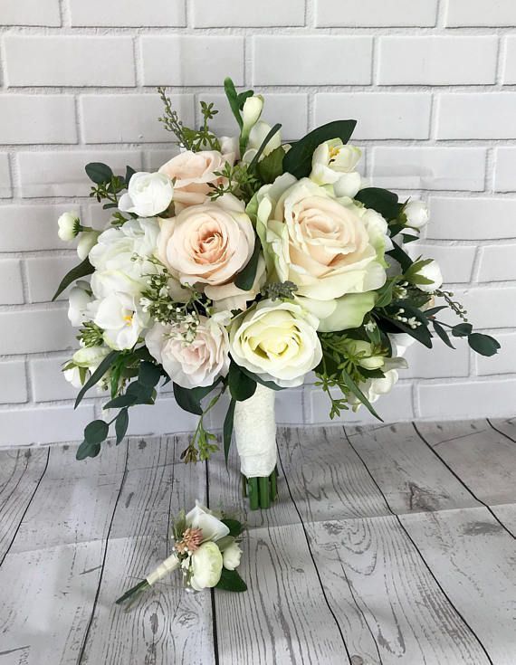 Erröten Hochzeitsstrauß, Brautstrauß, erröten Hochzeitsblumen, Boho Bouquet,...