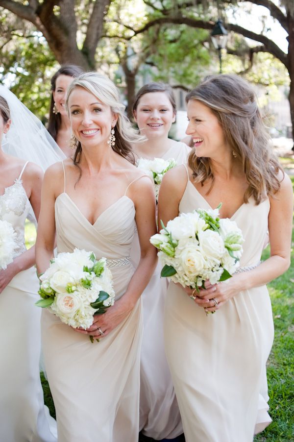 Cream Bridesmaid Dresses