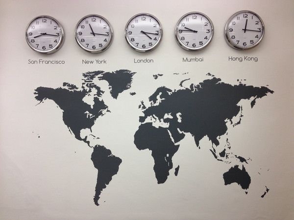 clock city names | inside goals (home) | pinterest | office walls