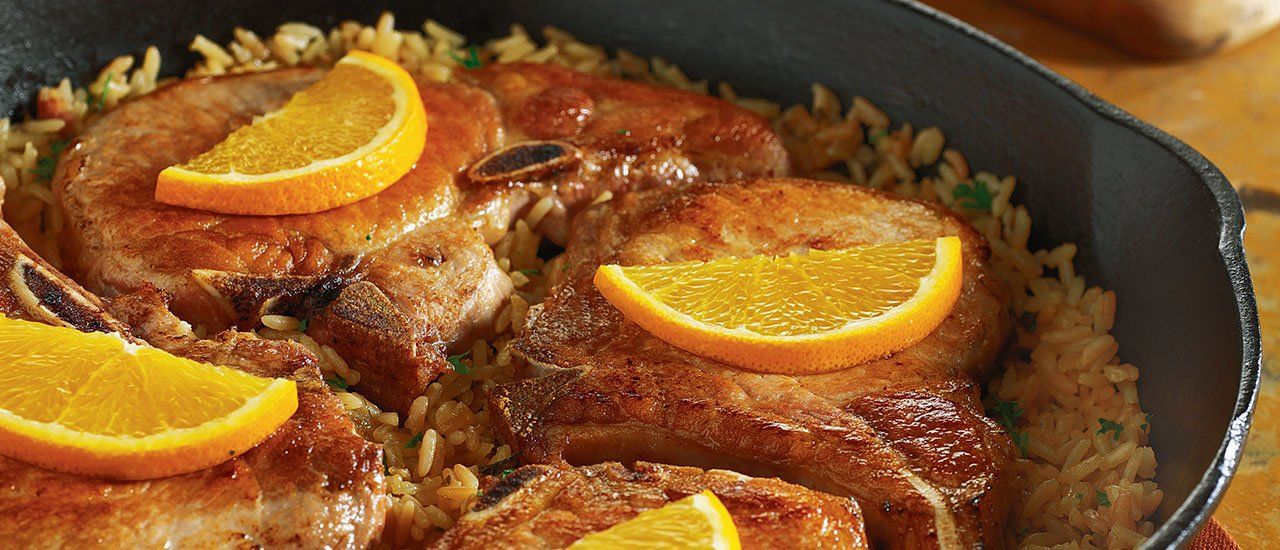 Pork Chop Skillet Dinner Recipe Pork and beef recipe Pork Chop Skillet Dinner Recipe Pork and beef recipe