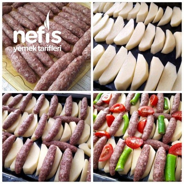 Yapımı Çok Pratik En Kolay Kızartmadan Yapılan İzmir Köfte - Nefis Yemek Tarifleri Sausage, Meat, Food, Essen, Sausages, Meals, Yemek, Eten, Chinese Sausage