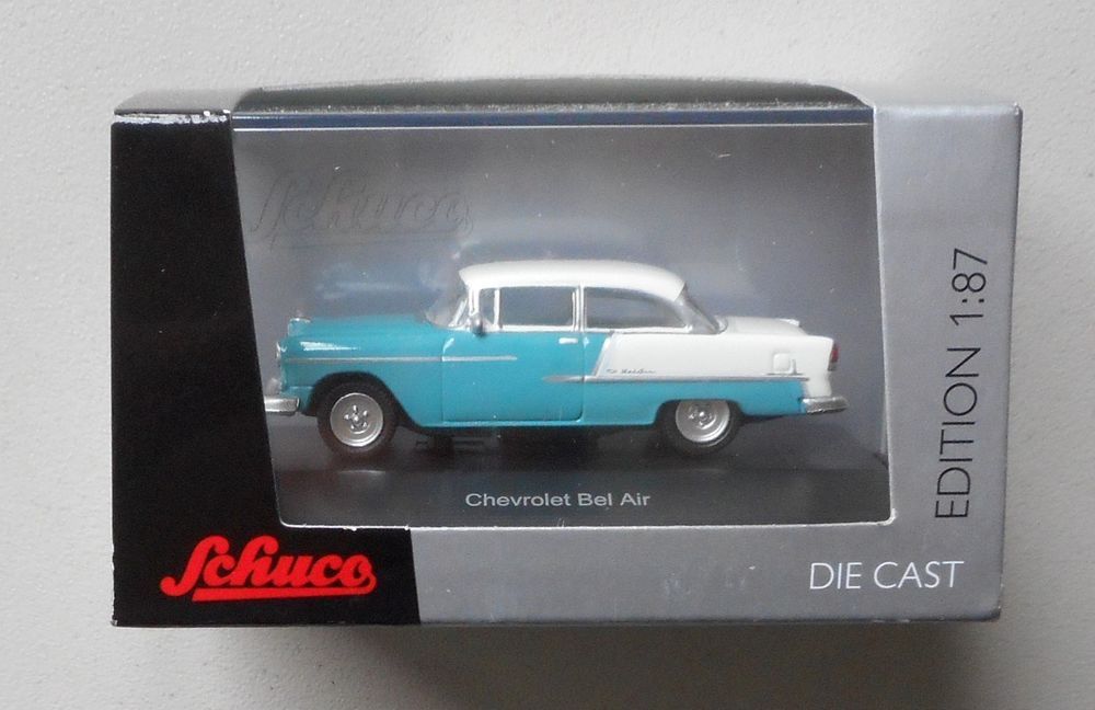 1:87 Herpa 021982 Chevrolet Bel-Air dkl.rot neuw./ovp 1:87 Herpa 021982 Chevrolet Bel-Air dkl.rot neuw./ovp
