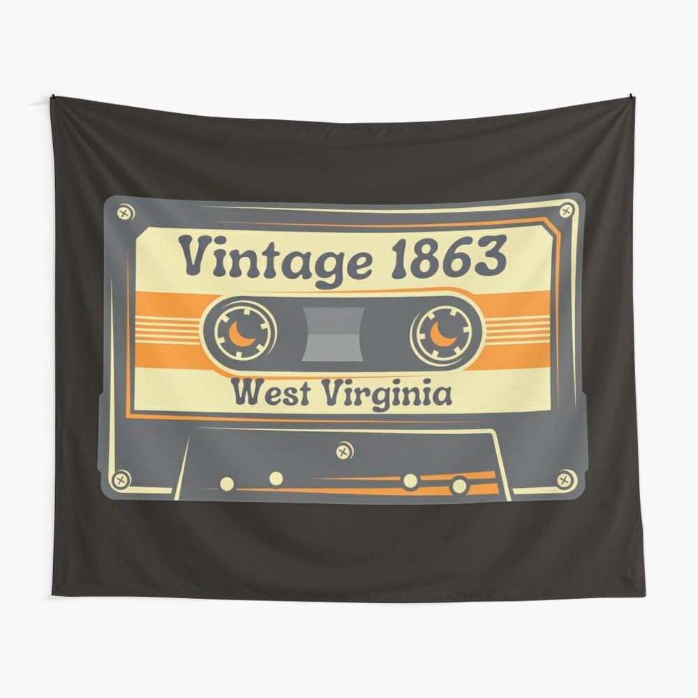 Get My Art Printed On Awesome Products Support Me At Redbubble Rbandme Https Www Redbubble Com I Tapestry West In 2021 College Wall Art West Virginia Sports Room