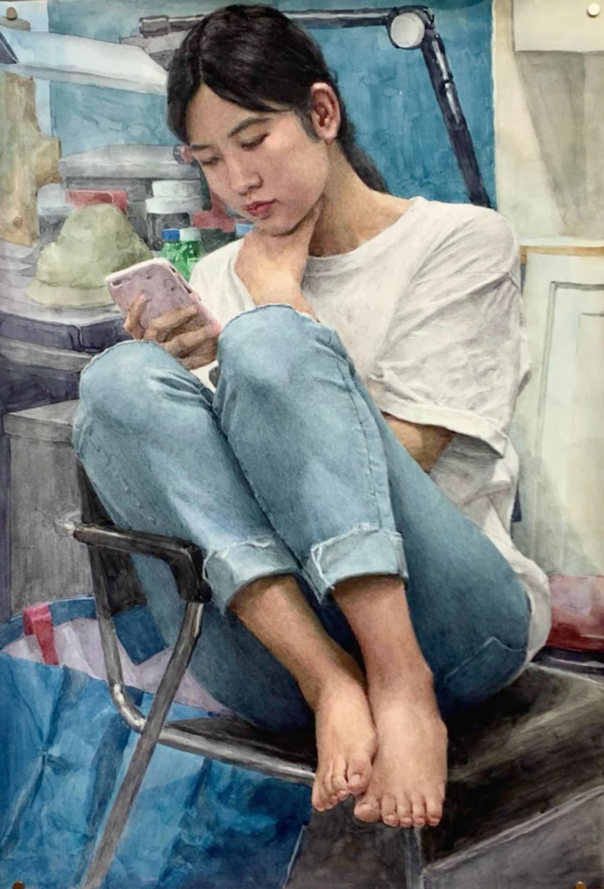 인체수채화
