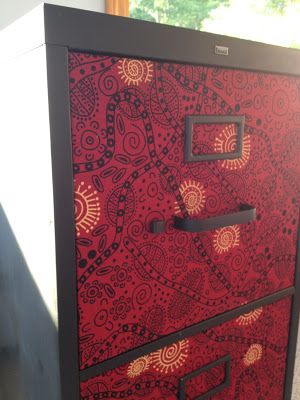 Decoupage Fabric Fancy File Cabinet House N Home Dining Craft Decoupage Fabric Fancy File Cabinet