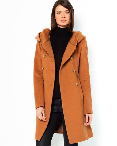 Pin på 4. Clothes to get La Redoute Duffeljacka i yllematerial Jackor online