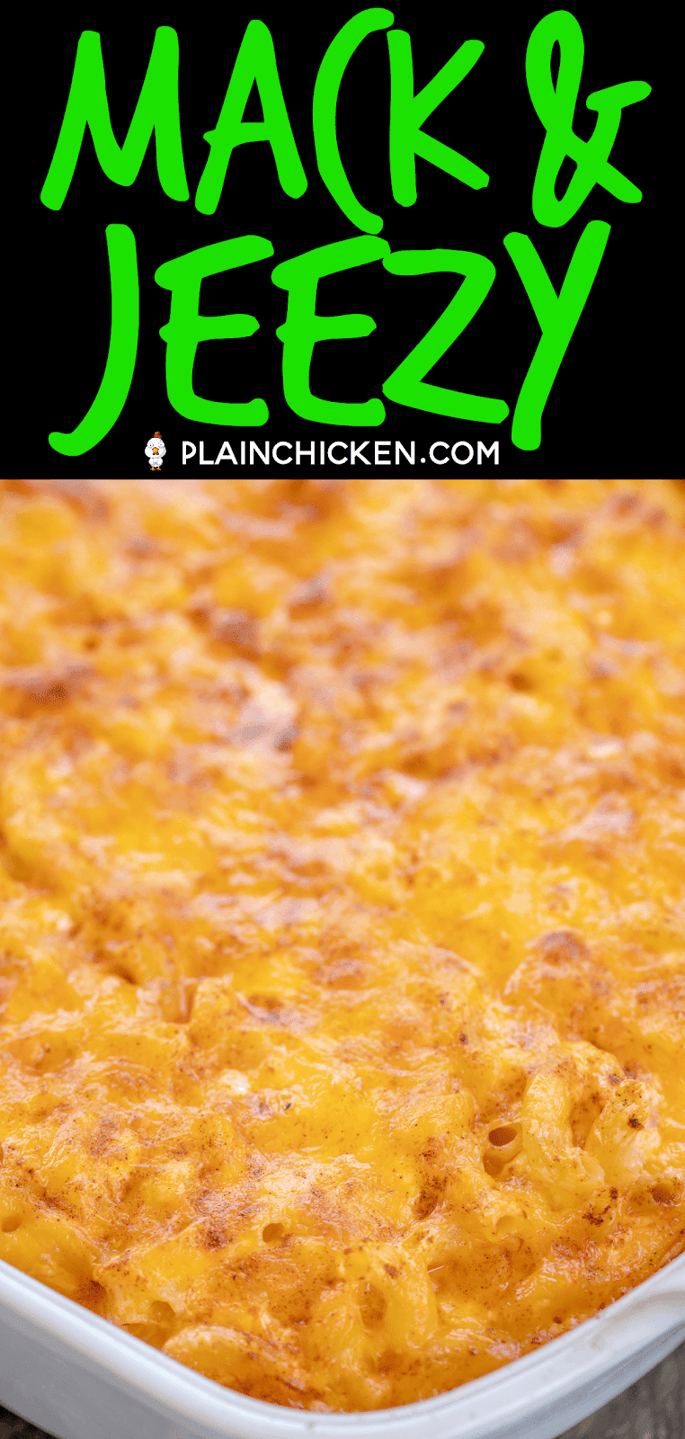 Mack & Jeezy seriously delicious mac and cheese recipe!! No sauces to
