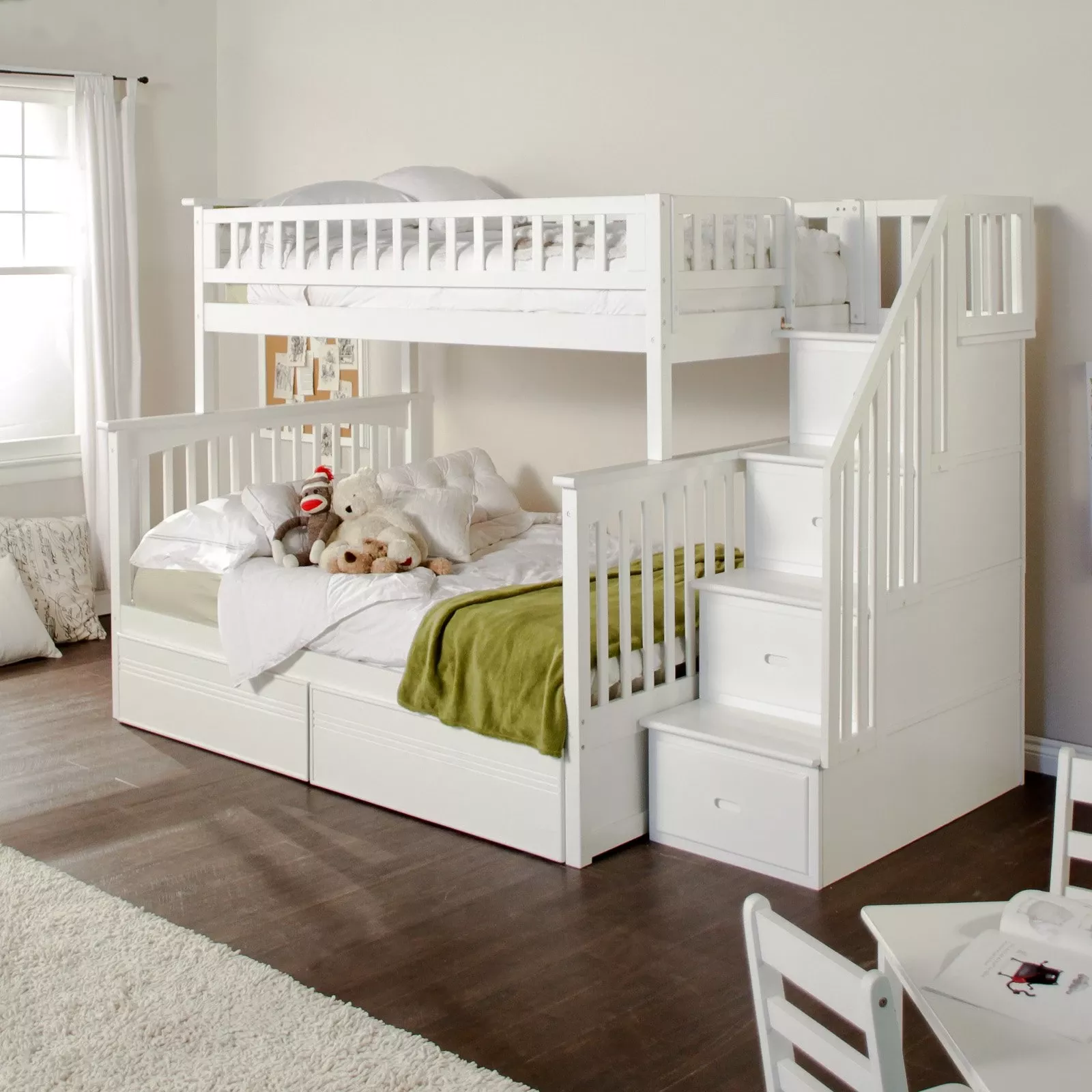 Incredible White Bunk Beds Twin Over Full Incredible White Bunk Beds Twin Over Full