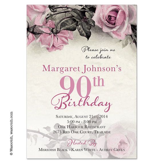 birthday invotations