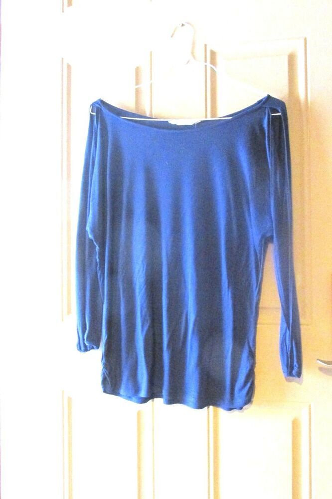 Old Navy Ladies Pull Over Knit Shirt Large Navy Blue #OldNavy #KnitTop #Clubwear | Women shirt