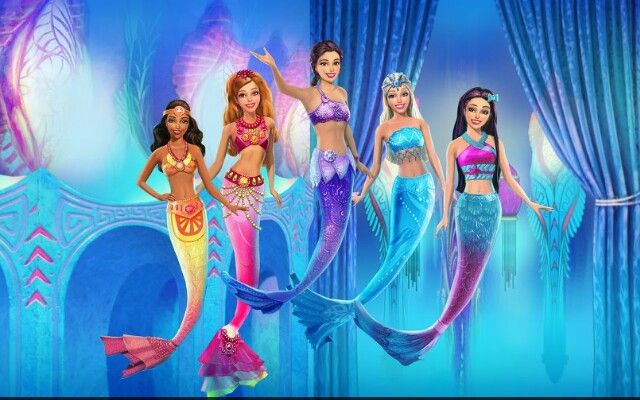 Barbie En Una Abentura De Sirenas 2 Cuento De Sirena Películas De Barbie Barbie Dibujos