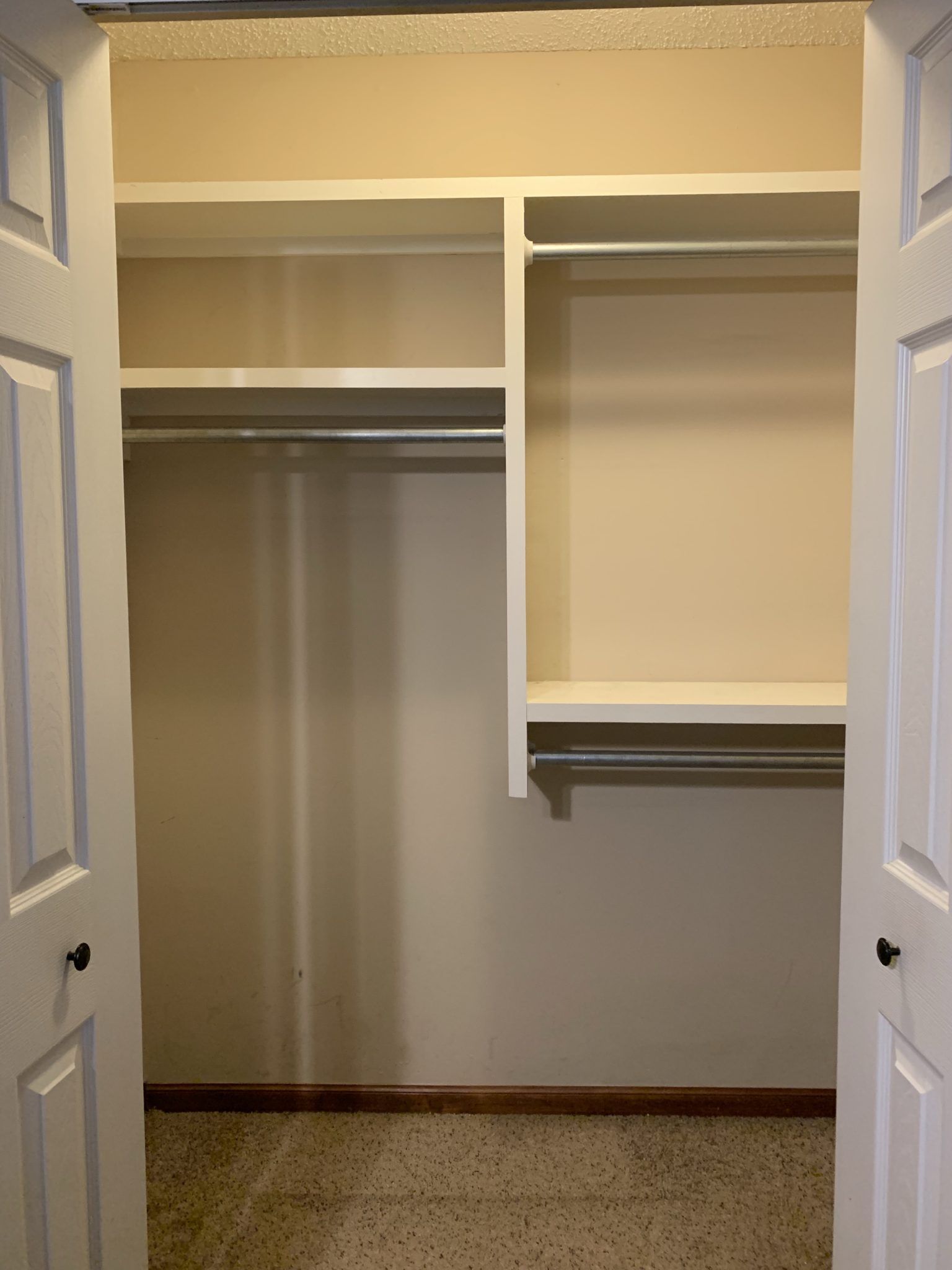 Master Closet Renovation Tour — Ashley Diann Designs Room Closet, Master Closet, Shoe Storage Tower, Closet Renovation, Small Closets, Master Bedroom Makeover, Barn Door Hardware, Bifold Doors, Small Storage