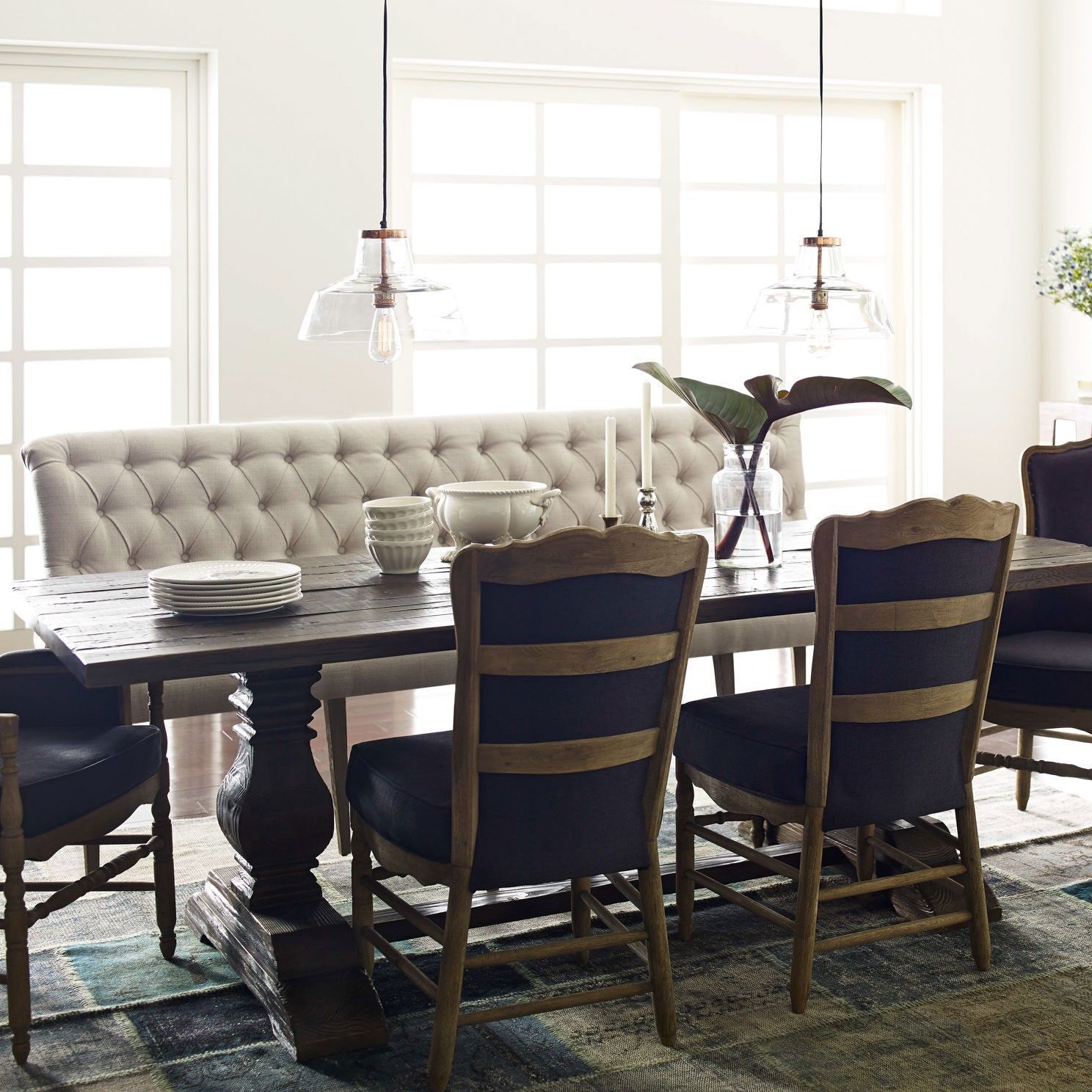 The Grand Silhouette Of The Elan Braxton Banquette Presents A The Grand Silhouette Of The Elan Braxton Banquette Presents A