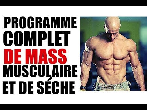 Programme Gratuit De Musculation Prise De Masse Et Sèche Basique Programme Musculation Homme Programme Musculation Exercices De Musculation Pour Hommes