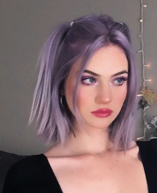 ˗ˏˋ Pin avery chien ˗ˏˋ - kennedys neues lila gefärbtes haar via kennedy...