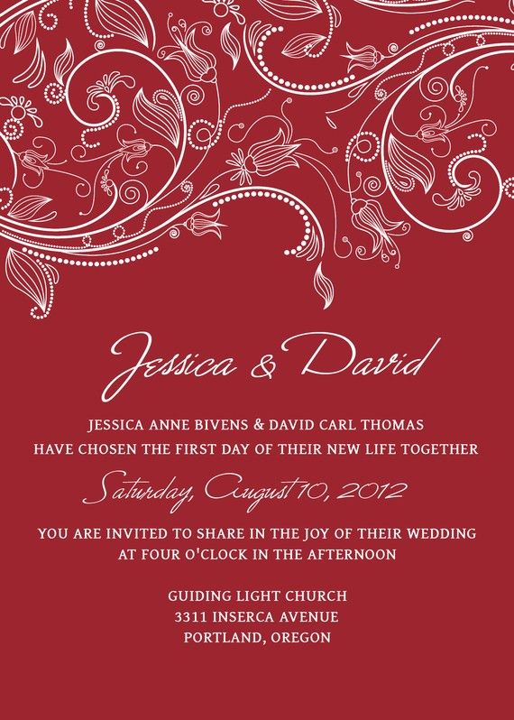 wedding invitation templates psd photoshop red crimson white invitation templates for photoshop