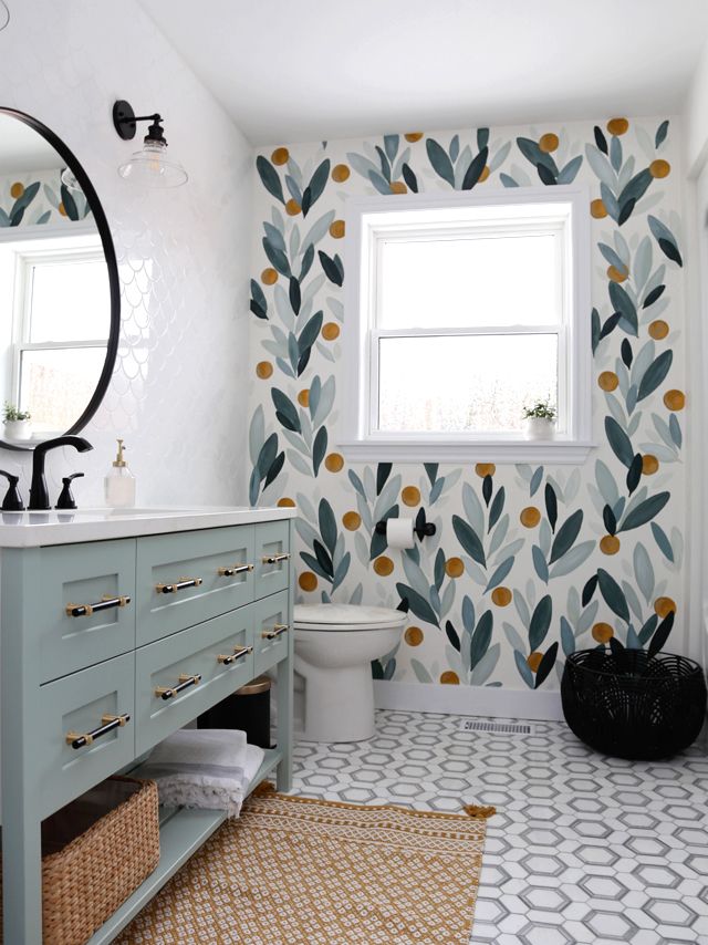 Colourful Bathroom Makeover Ideas: Before and After Pictures