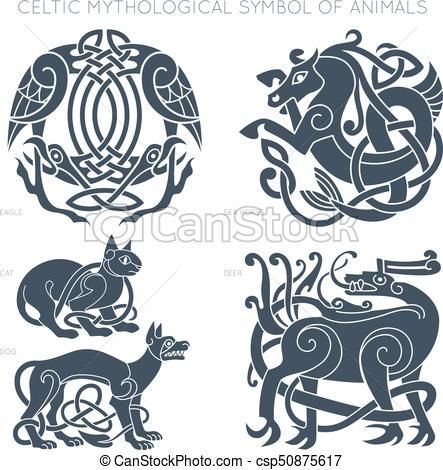 Celtique Ancien Symbole Animals Vecteur Illustrati Mythologique Csp Symboles Nordiques Celtique Tatouage Celtique Celtique Ancien Symbole Animals Vecteur Illustrati Mythologique Csp Symboles Nordiques Celtique Tatouage Celtique