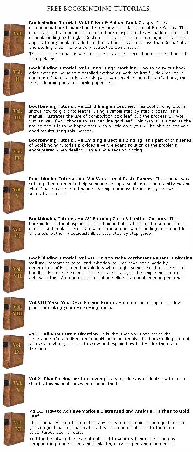 A Series Of Eleven Free Fully Illustrated Bookbinding Tutorials Which Can Be Found Here Http Www Ede Book Binding Diy Bookbinding Tutorial Diy Journal Books