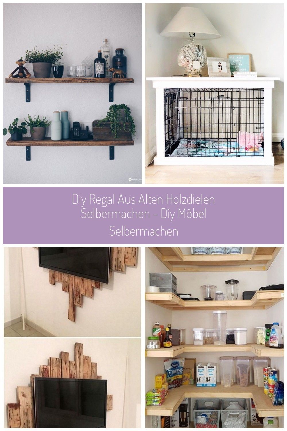 DIY Regal aus alten Holzdielen altes Holz bearbeiten DIY Regal aus alten Holzdielen altes Holz bearbeiten