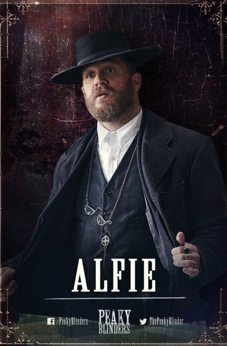 Peaky Blinders - Alfie 💙 | Peaky blinders, Peaky blinders poster, Peaky