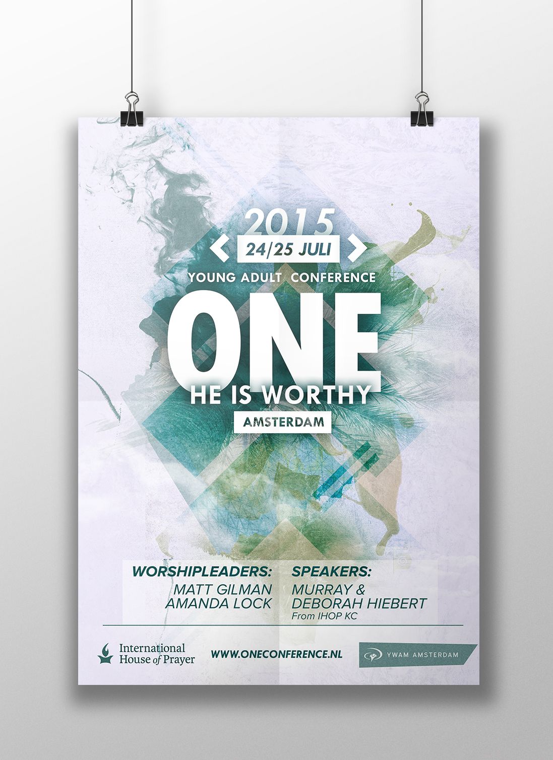 conference flyer design