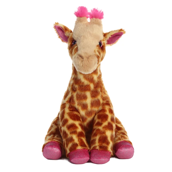 Aurora® - Destination Nation™ - 12" Giraffe Pink | Pink stuffed animals ...