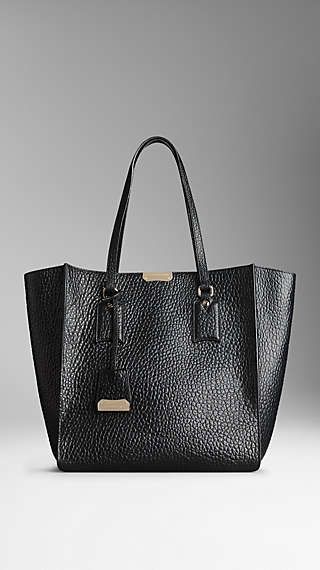 Burberry Leather Bags Handbags Tote Bag - Burberry Leather Shoulder Tote Bag Black Burberry Leather Bags Handbags Tote Bag - Burberry Leather Shoulder Tote Bag Black