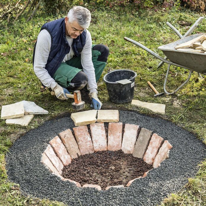 #Dekoration-Eine Feuerstelle selber bauen: So geht’s - Melli-#Dekoration