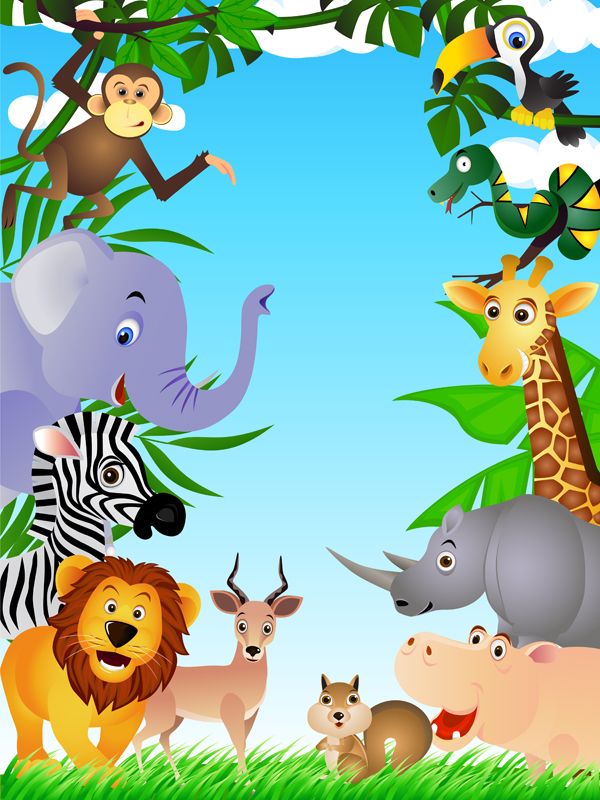 Safari Wall Mural Safari Wall Mural