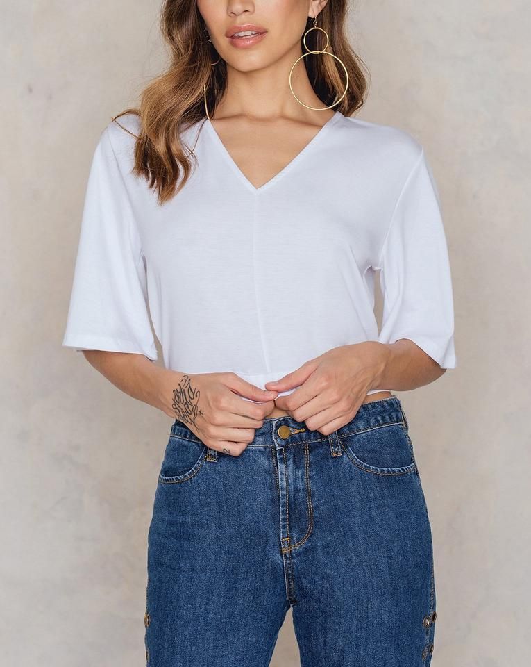 Lelili Women Fashion Tee Shirt Solid Long Sleeve V Neck Office Plain Blouse Casual Top Pullover