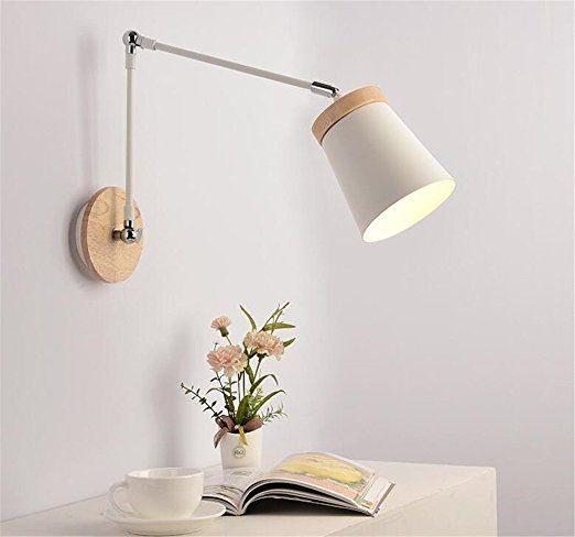E27 modernes kreativ weiß Metall Lampenschirm lang Arm Retractable - lampe wohnzimmer design E27 modernes kreativ weiß Metall Lampenschirm lang Arm Retractable - lampe wohnzimmer design