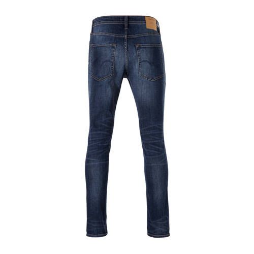 Deze slim fit jeans voor heren van JACK & JONES JEANS INTELLIGENCE is gemaakt van stretchdenim. Dit 5-pocket model heeft een rits- en knoopsluiting.details van deze jeans:stijlnaam: Tim Original5-pocket Slim Fit Jeans, Skinny Jeans, Jack Jones, Blue Denim, Levi Jeans, Fitness, Model, Fashion Design, Jackets
