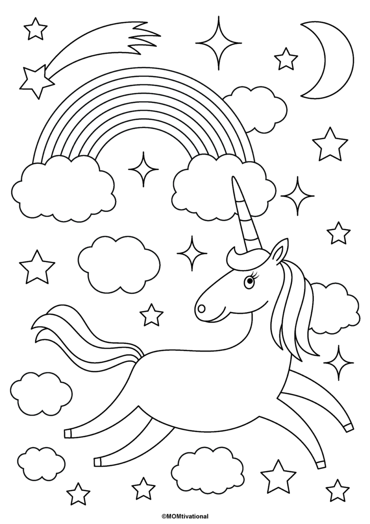 fun and free unicorn coloring pages for kids artofit