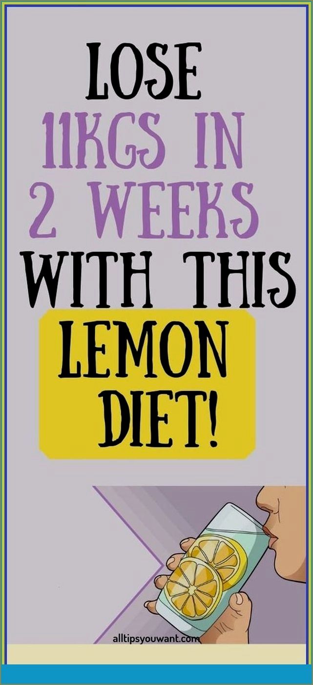 Lose 11kgs In 2 Weeks With This Lemon Diet! Lose 11kgs In 2 Weeks With This Lemon Diet!